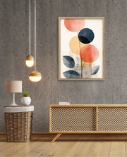 Abstract Botanical Circles