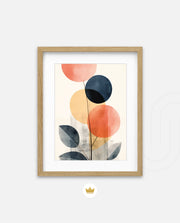 Abstract Botanical Circles
