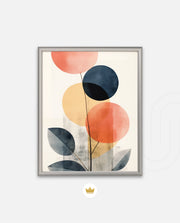 Abstract Botanical Circles