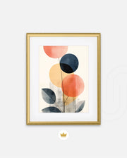 Abstract Botanical Circles
