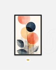 Abstract Botanical Circles