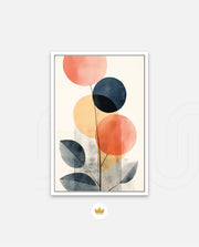 Abstract Botanical Circles
