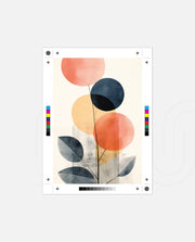 Abstract Botanical Circles