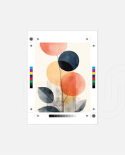 Abstract Botanical Circles