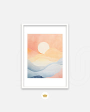 Pastel Sunset Hills
