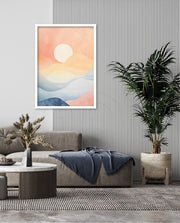Pastel Sunset Hills