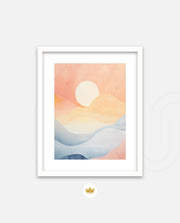 Pastel Sunset Hills
