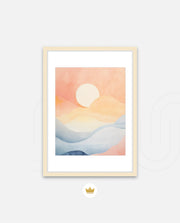 Pastel Sunset Hills