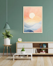 Pastel Sunset Hills