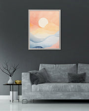 Pastel Sunset Hills