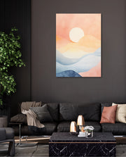 Pastel Sunset Hills