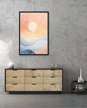 Pastel Sunset Hills