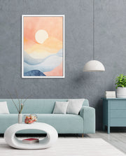 Pastel Sunset Hills