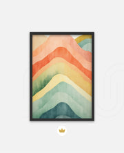 Rainbow Wave Layers
