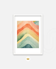 Rainbow Wave Layers