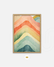 Rainbow Wave Layers