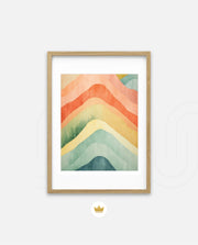 Rainbow Wave Layers