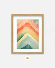 Rainbow Wave Layers