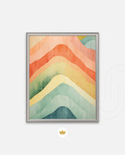 Rainbow Wave Layers