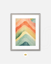 Rainbow Wave Layers