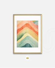 Rainbow Wave Layers
