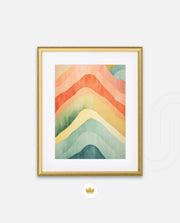 Rainbow Wave Layers