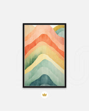 Rainbow Wave Layers