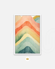Rainbow Wave Layers