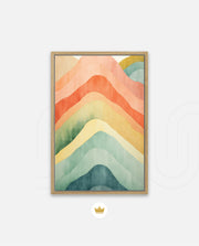 Rainbow Wave Layers