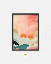 Sunset Abstract Scene