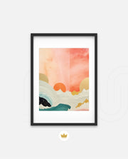 Sunset Abstract Scene
