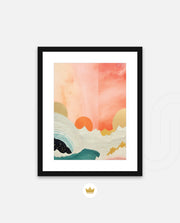 Sunset Abstract Scene