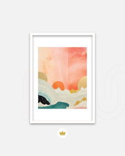 Sunset Abstract Scene