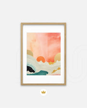 Sunset Abstract Scene