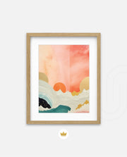 Sunset Abstract Scene