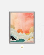 Sunset Abstract Scene