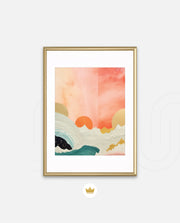 Sunset Abstract Scene
