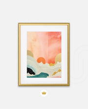Sunset Abstract Scene