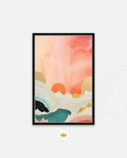 Sunset Abstract Scene