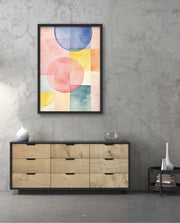 Pastel Circle Grid