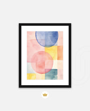 Pastel Circle Grid