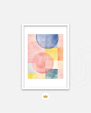 Pastel Circle Grid