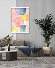 Pastel Circle Grid