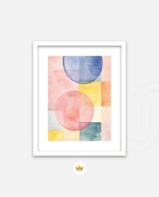 Pastel Circle Grid