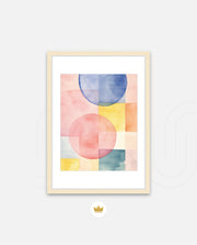 Pastel Circle Grid