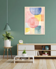 Pastel Circle Grid