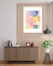 Pastel Circle Grid