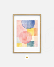Pastel Circle Grid