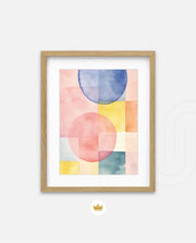 Pastel Circle Grid