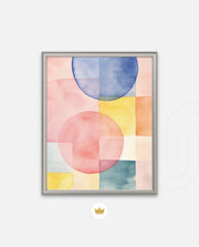 Pastel Circle Grid